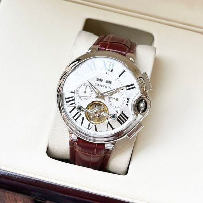 Cartier Automatic Movement Stainless Steel 44*12MM Business Men's Watch